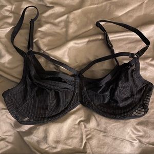 Sexy see-through strapy bra